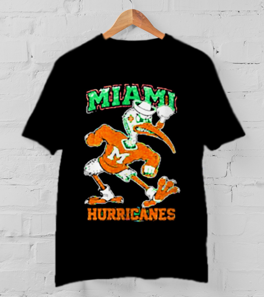 Miami Hurricanes Mascot Sports Team T-Shirt