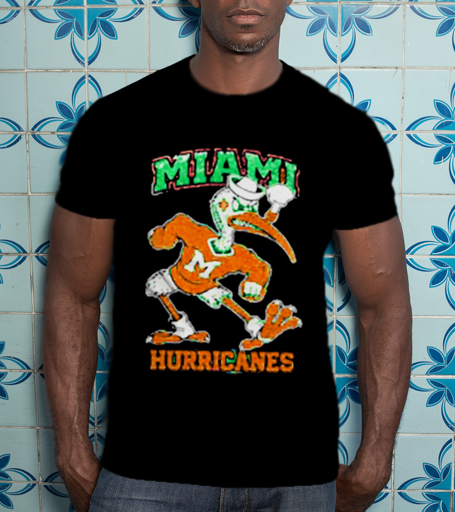Miami Hurricanes Mascot Sports Team T-Shirt