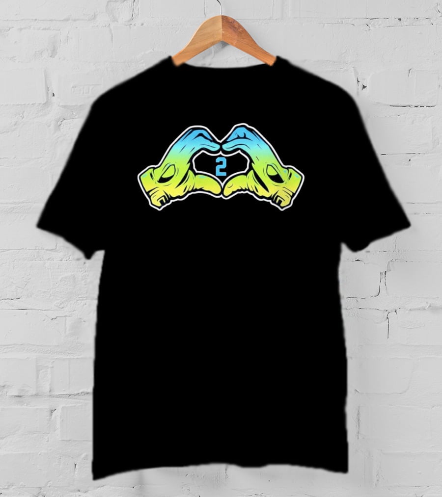 Yandy Diaz Heart Hands 2 T-Shirt