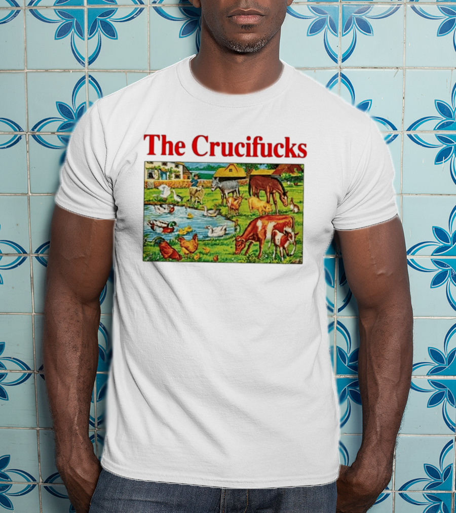 Alternative Tentacles Records The Crucifucks Farmyard T-Shirt