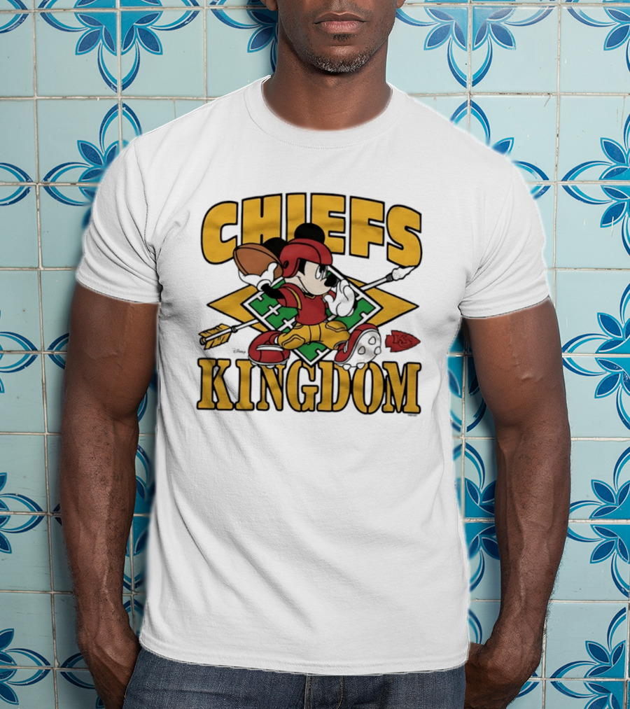 Chiefs Kingdom Mickey Mouse Kansas City Football 2026 T-Shirt