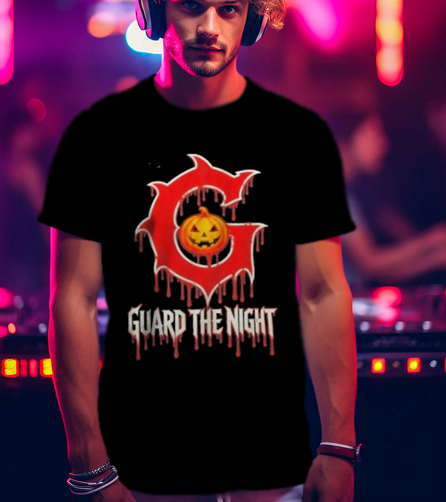 Cleveland Guardians Guard Of The Night Halloween 2026 Pumpkin G T-Shirt