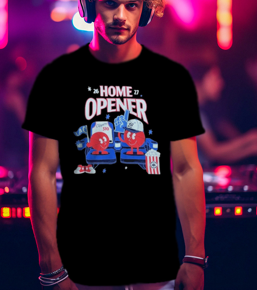 Los Angeles Clippers Home Opener 2026 27 LAC Clippers 310 T-Shirt