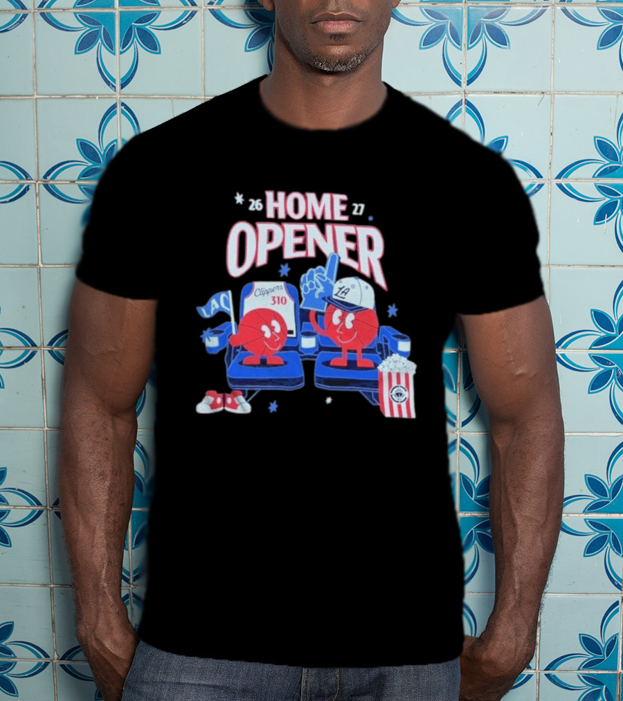 Los Angeles Clippers Home Opener 2026 27 LAC Clippers 310 T-Shirt