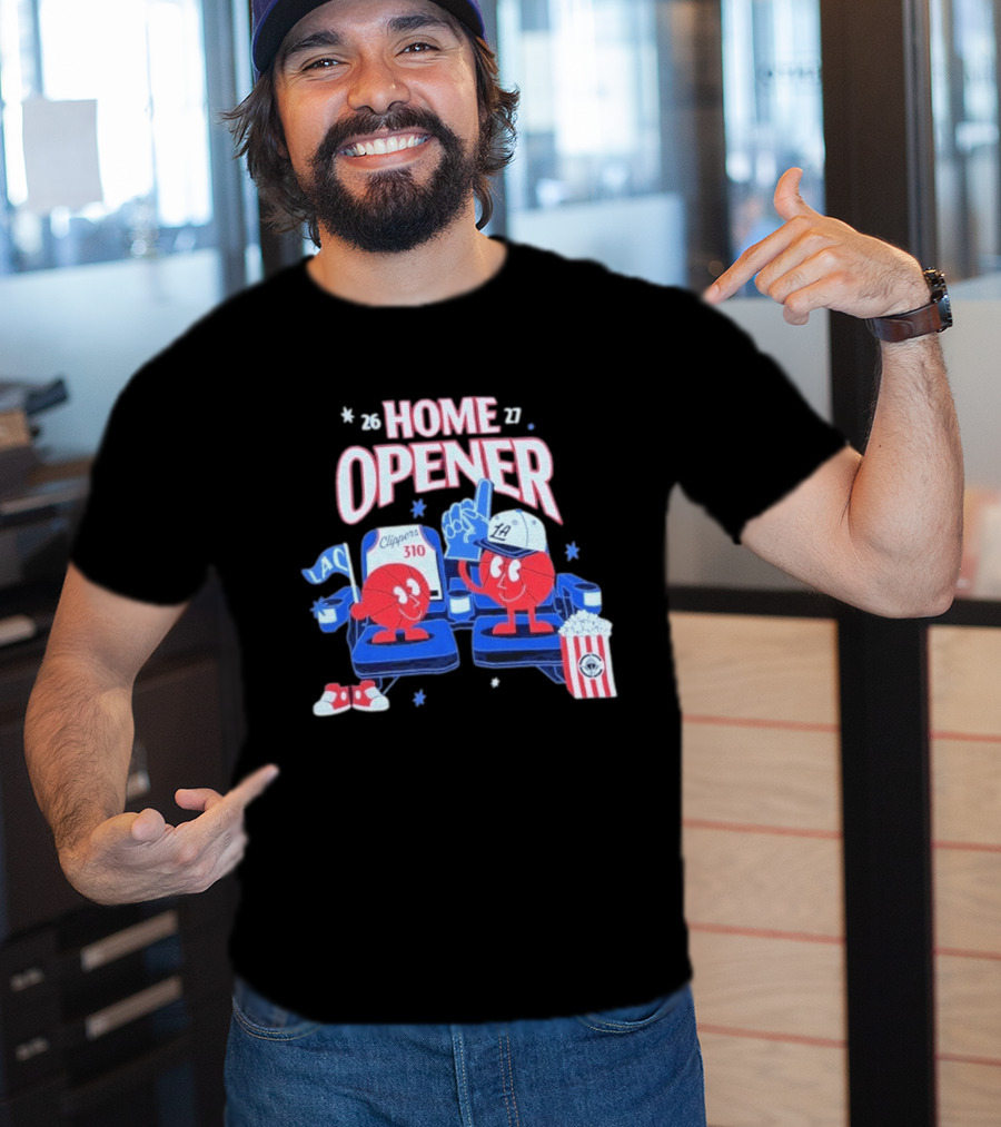 Los Angeles Clippers Home Opener 2026 27 LAC Clippers 310 T-Shirt