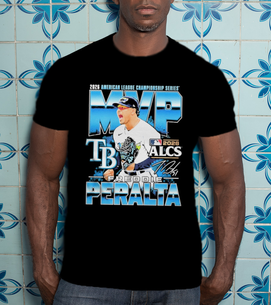 2026 American League Championship Series MVP Tampa Bay ALCS Peralta T-Shirt