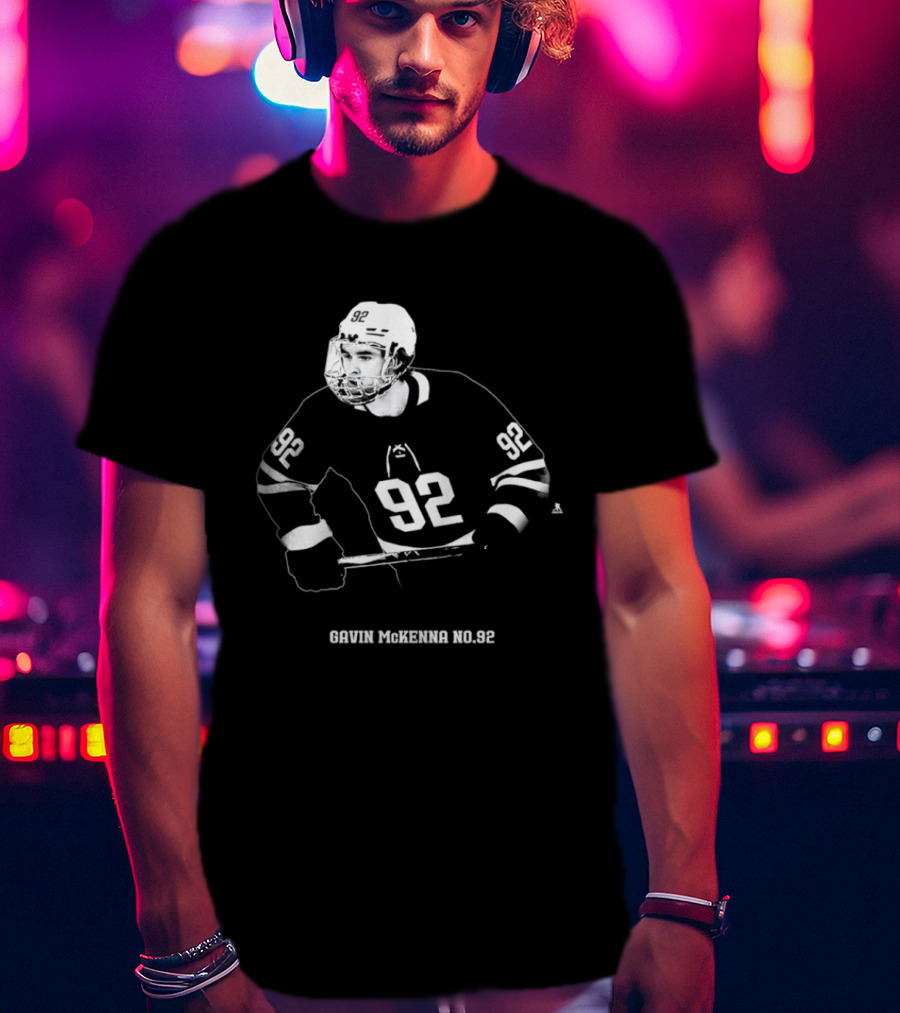 Gavin McKenna Toronto Maple Leafs No 92 T-Shirt