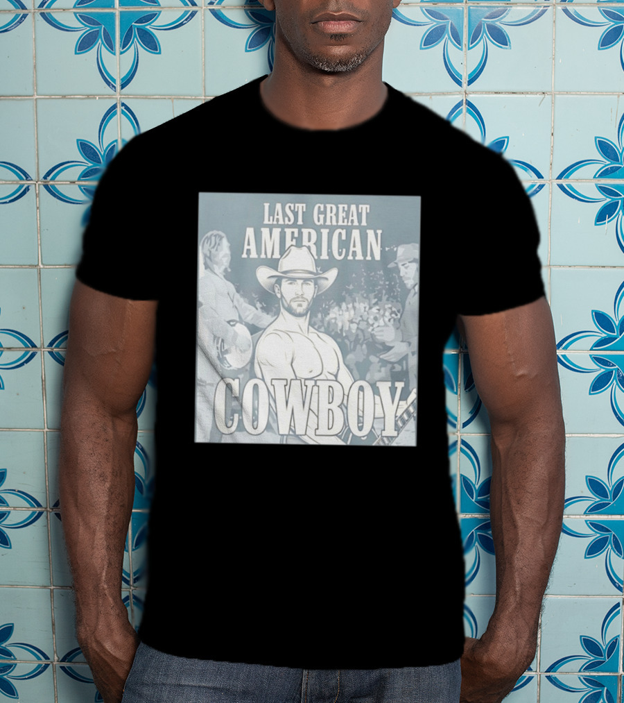 Noah Le Gros Last Great American Cowboy Zach Bryan Concert T-Shirt