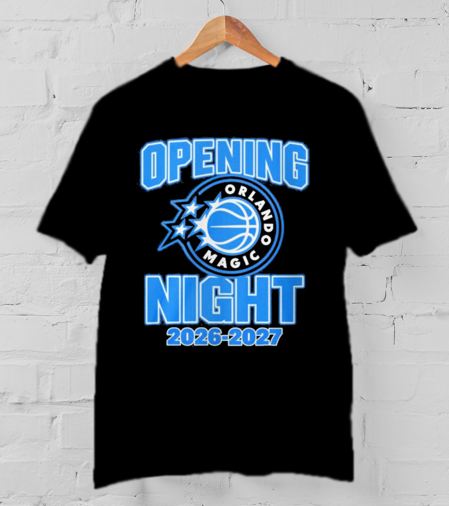 Opening Night 2026 2027 Orlando Magic Basketball Event T-Shirt