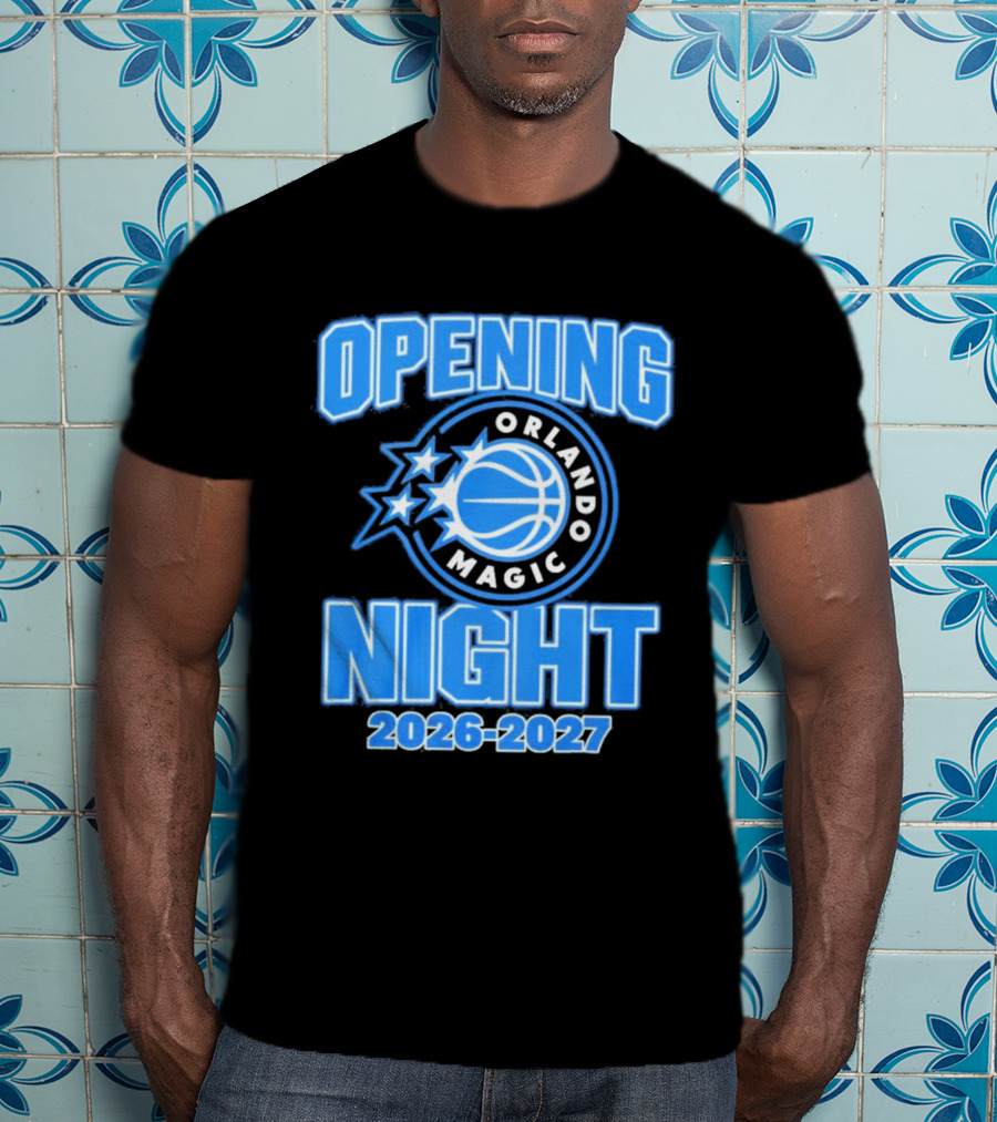 Opening Night 2026 2027 Orlando Magic Basketball Event T-Shirt
