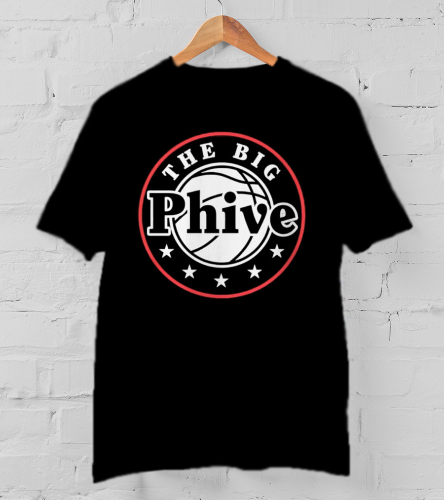 Philadelphia 76ers The Big Phive Basketball 2026 T-Shirt
