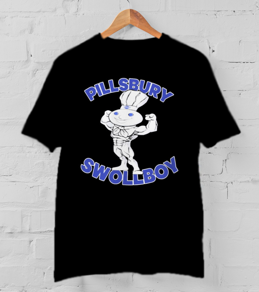 Pillsbury Swollboy Buff Doughboy Bodybuilding T-Shirt