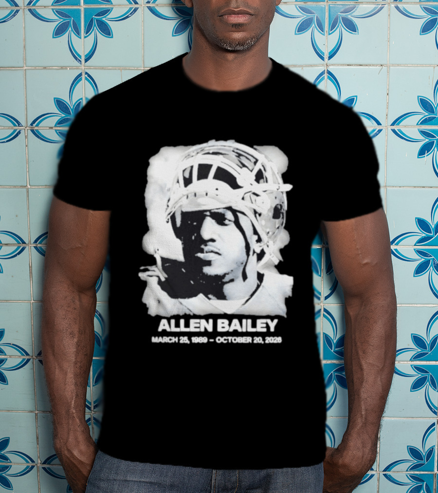 Rest In Peace Allen Bailey March 25 1989 October 20 2026 T-Shirt