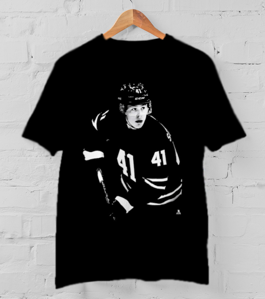 Ivar Stenberg San Jose Sharks No 41 Memorial T-Shirt