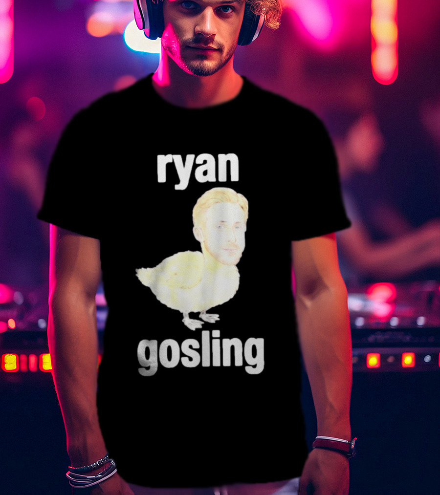 Ryan Gosling Meme Goose Drawing T-Shirt