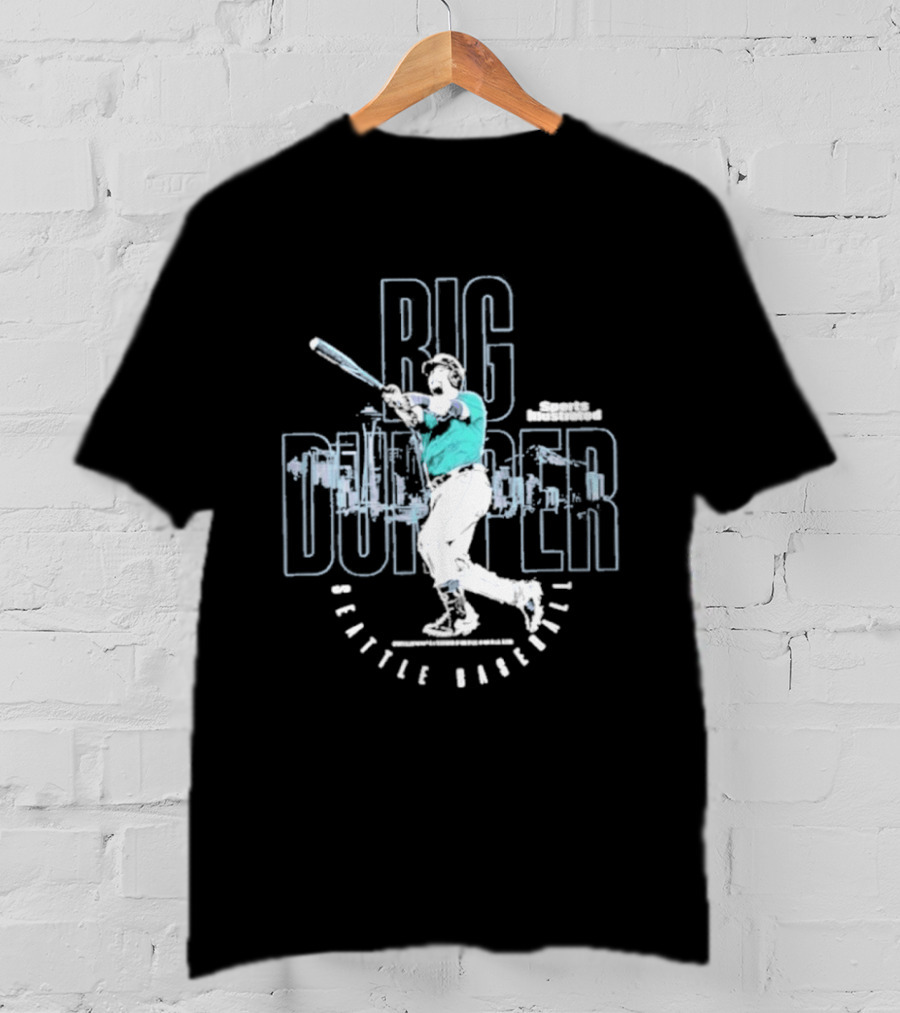 Seattle Baseball Big Dumper Cal Raleigh Mariners Sports Illustrated T-Shirt