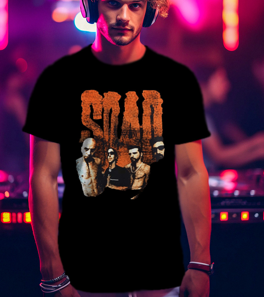 System Of A Down SOAD Sick New World Fort Worth Texas October 24 2026 Band Photo T-Shirt