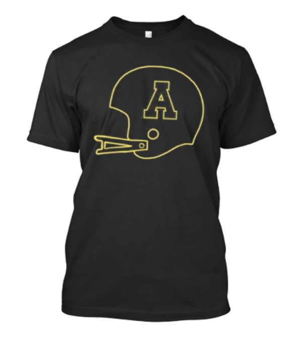 Takin Dogs For A Walk Vintage Football Helmet A T-Shirt