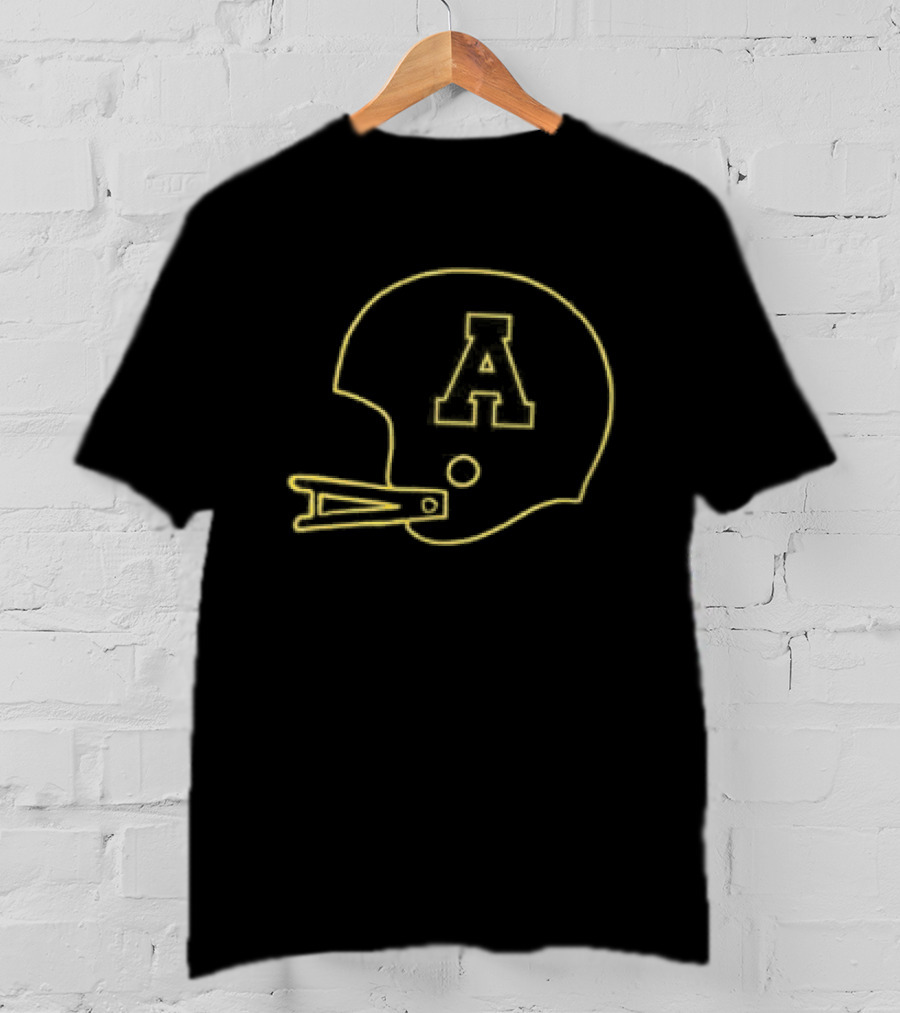 Takin Dogs For A Walk Vintage Football Helmet A T-Shirt