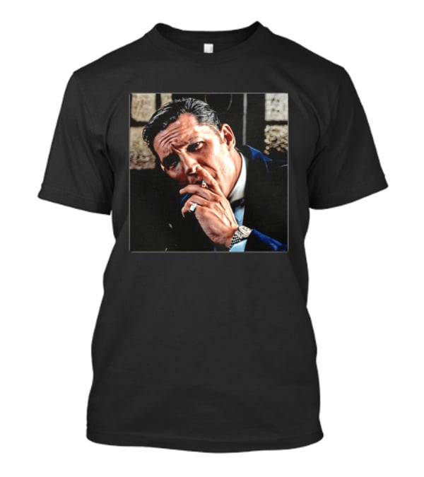 Tom Hardy Reggie Kray Smoking Scene Legend 2015 Movie T-Shirt