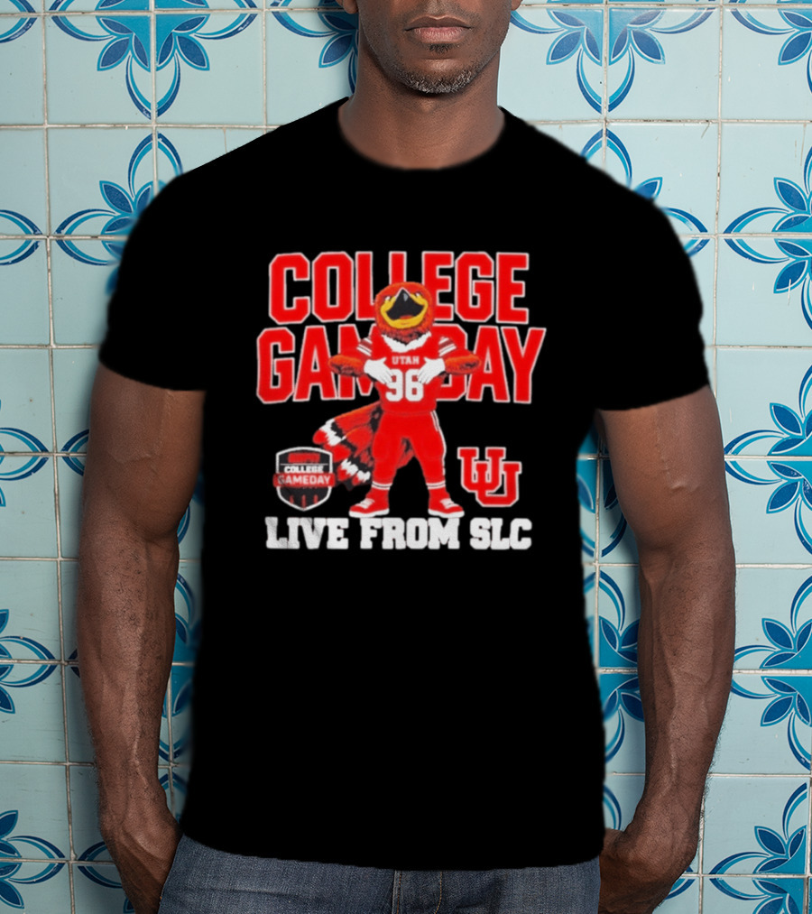 College GameDay Live From SLC Utah Utes Swoop 96 T-Shirt