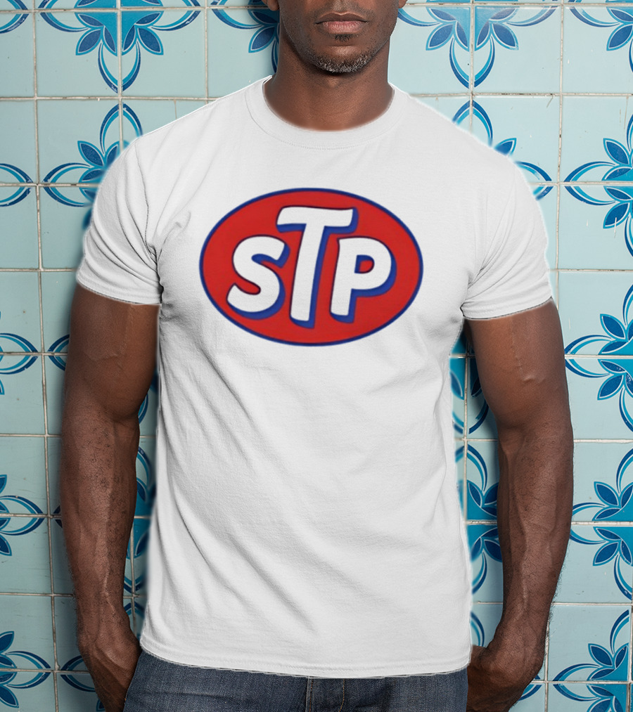 Brad Pitt STP Vintage Racing T-Shirt