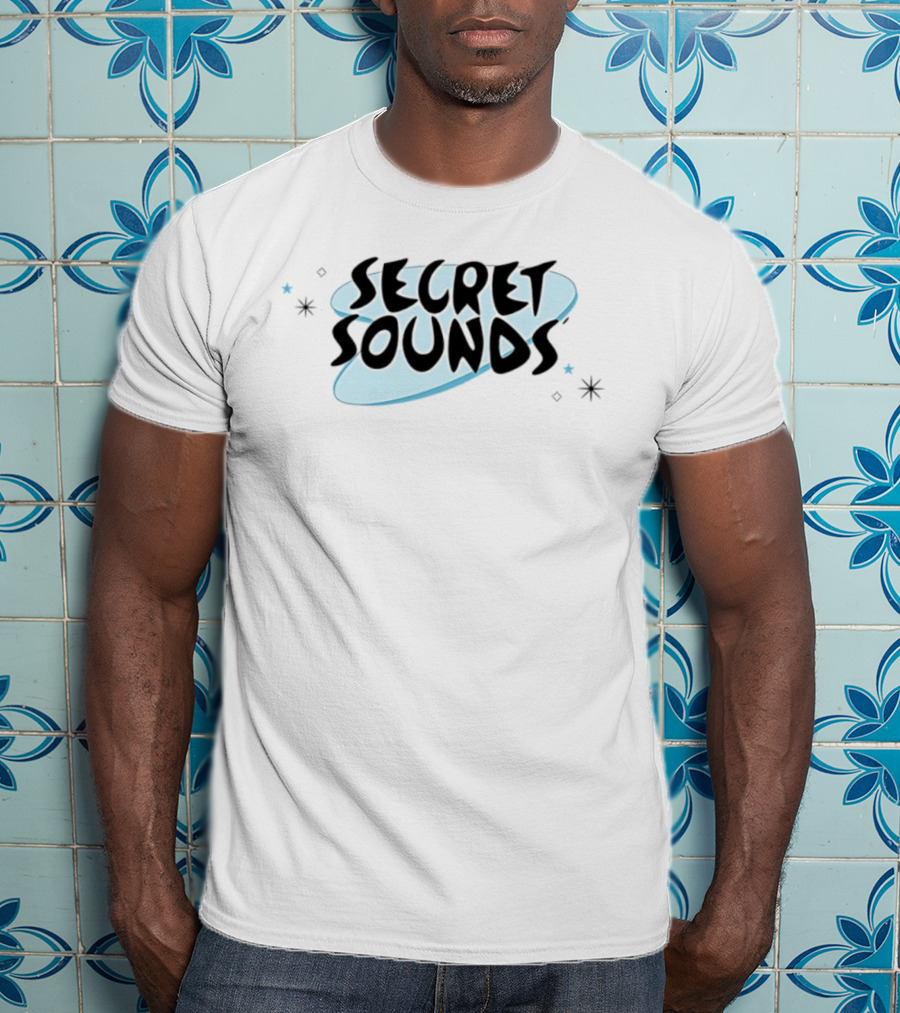Dave Grohl Secret Sounds Starburst Blue Oval T-Shirt