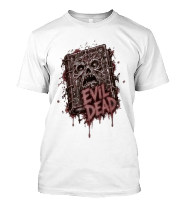 Evil Dead Horror Icon Blood Splatter T-Shirt
