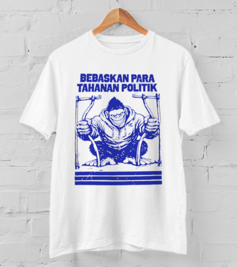 Gorilla Bebaskan Para Tahanan Politik Aktivisme Sosial Pembebasan T-Shirt