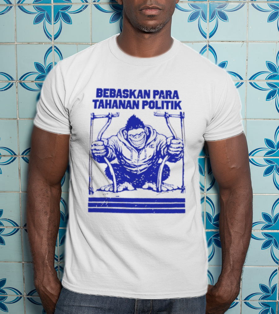 Gorilla Bebaskan Para Tahanan Politik Aktivisme Sosial Pembebasan T-Shirt