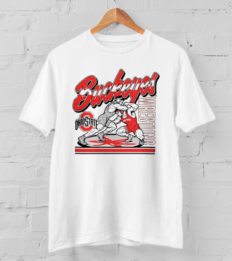 Ohio State Buckeyes Wrestling Buckeyes Faceoff T-Shirt