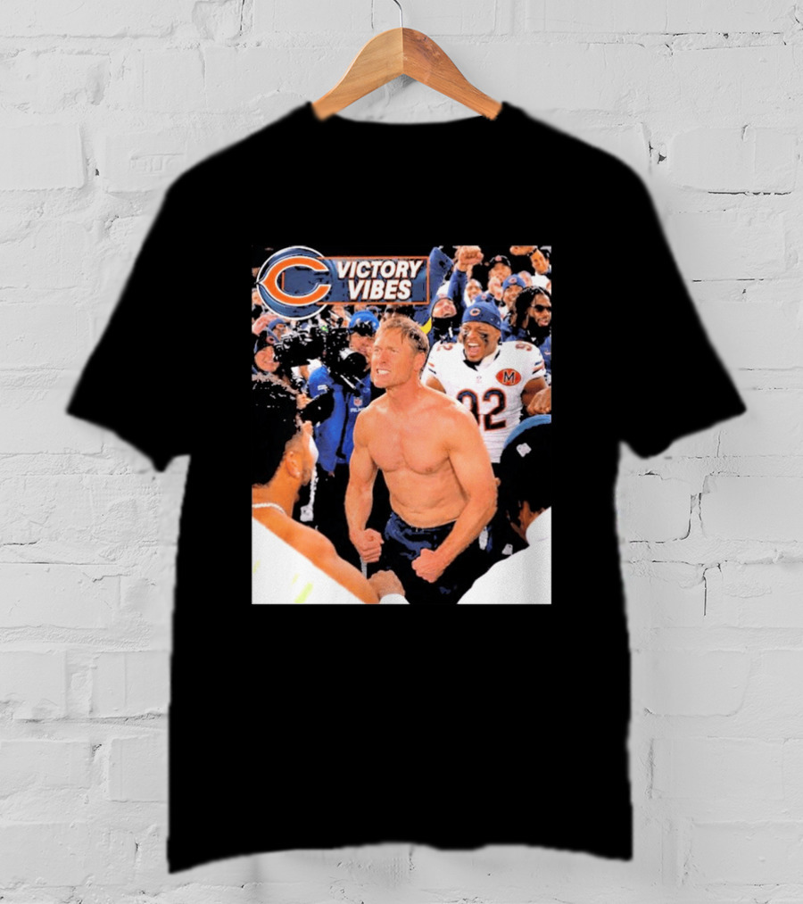 Chicago Bears Victory Vibes Ben Johnson Less 2026 T-Shirt