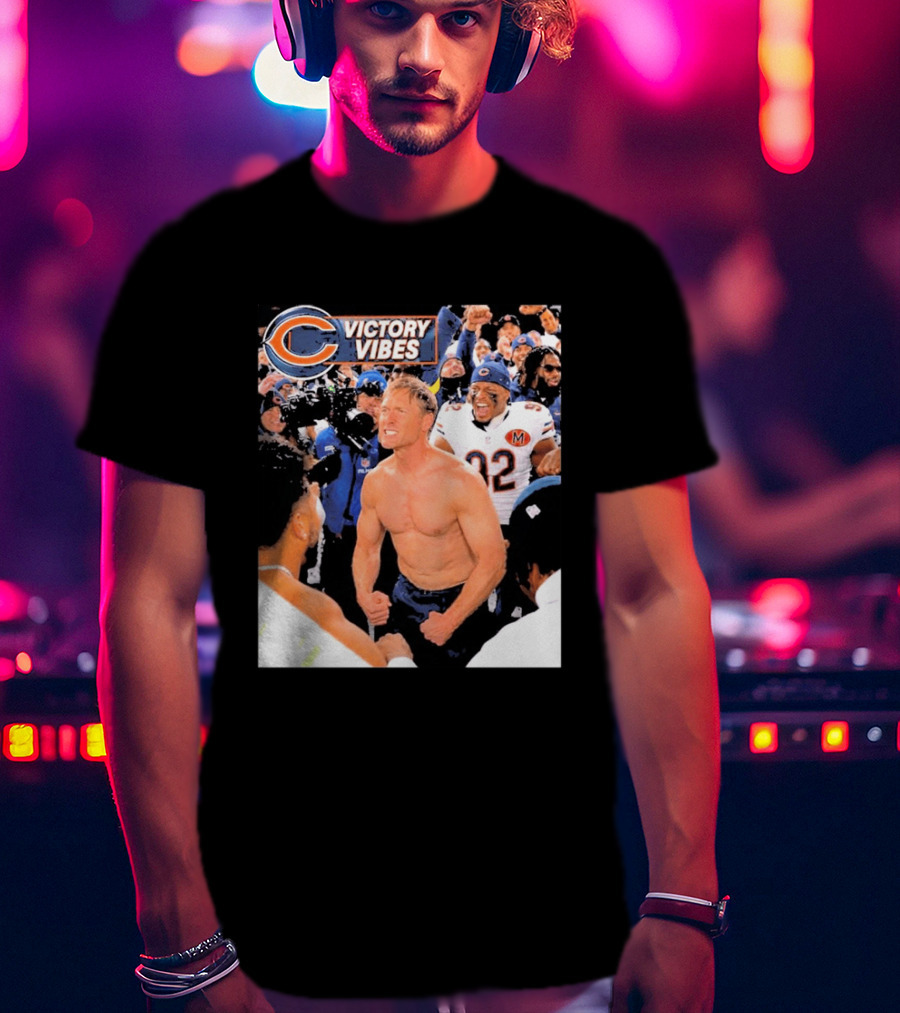 Chicago Bears Victory Vibes Ben Johnson Less 2026 T-Shirt