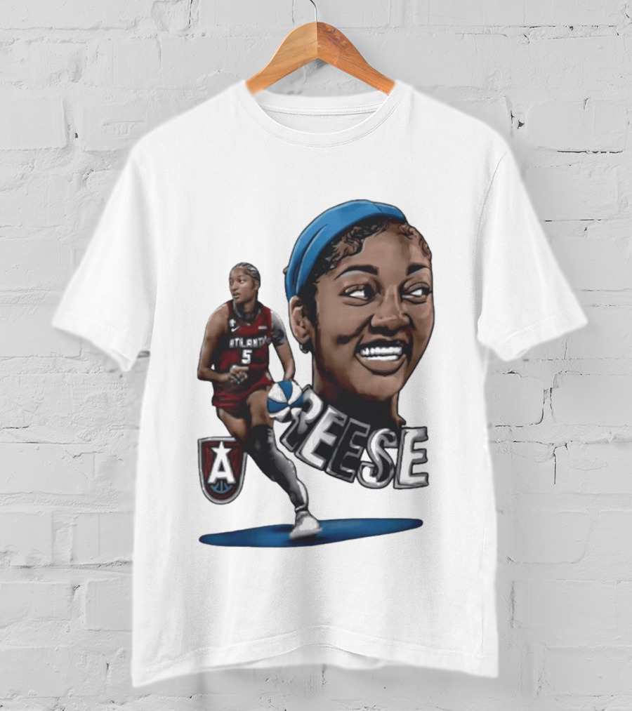 Angel Reese 5 Atlanta Basketball Reese T-Shirt
