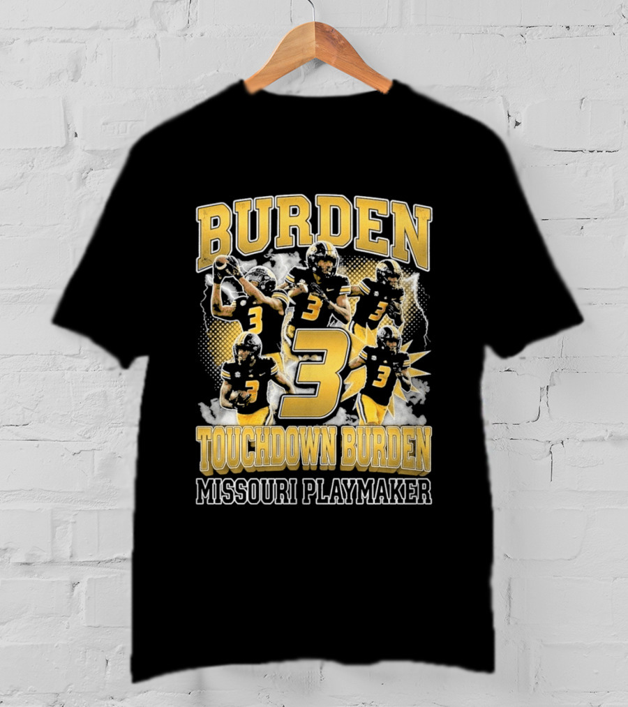 Burden 3 Touchdown Missouri Playmaker T-Shirt