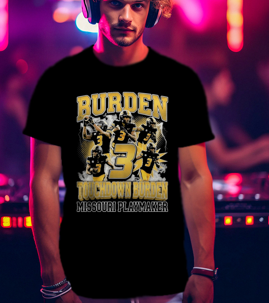 Burden 3 Touchdown Missouri Playmaker T-Shirt