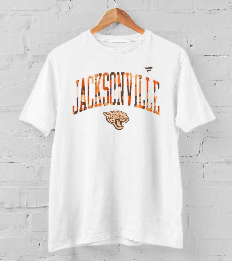 Jacksonville Jaguars Fall Wordmark Jaguars Head T-Shirt