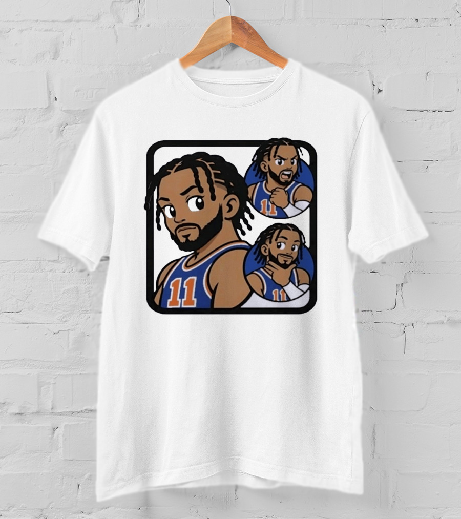 Jalen Brunson Anime Knicks Basketball 11 T-Shirt