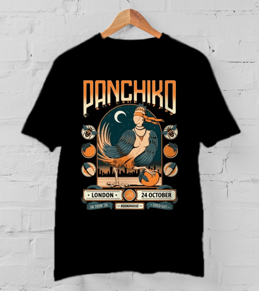 Panchiko London UK Tour '26 Event At Roundhouse 24 October Sold Out T-Shirt