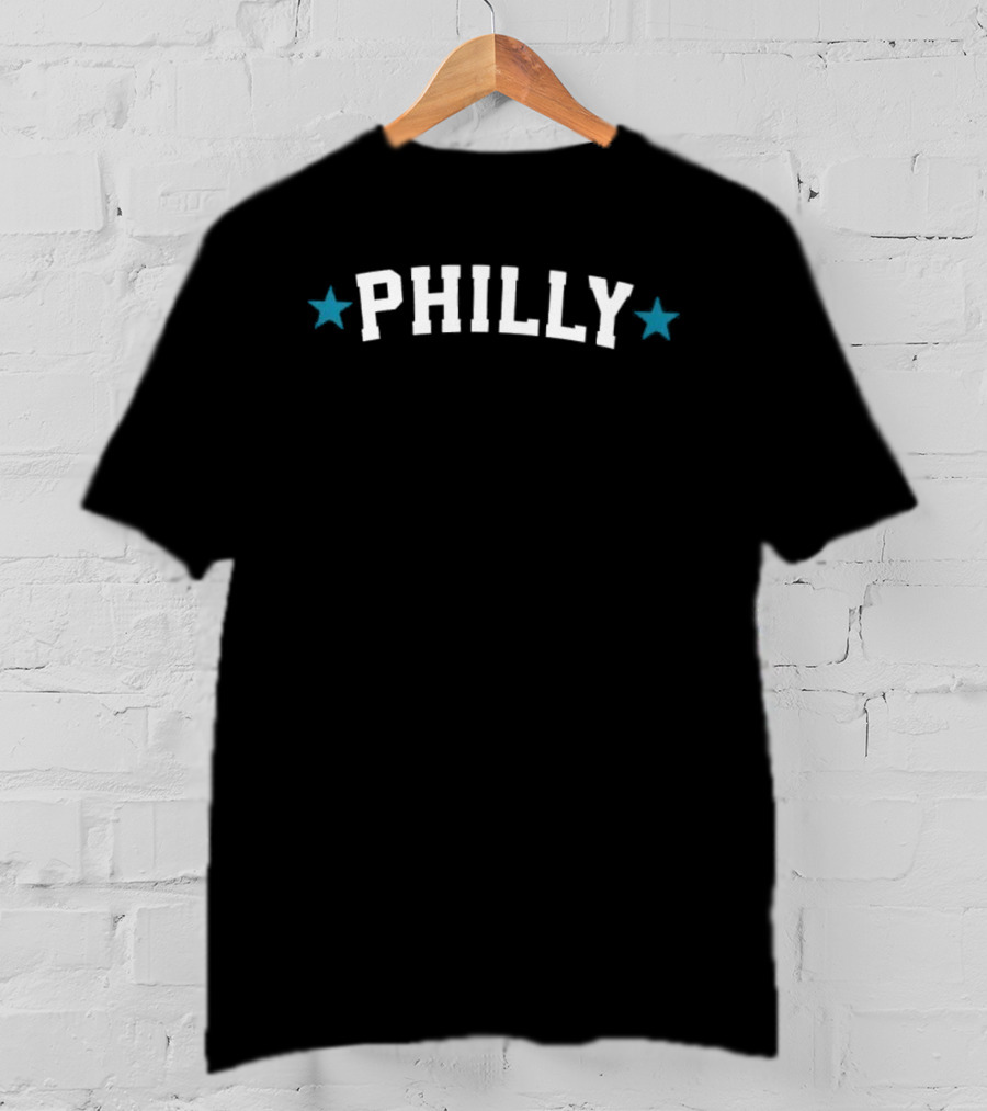 Philly No One Likes Us We Don't Care Stars T-Shirt
