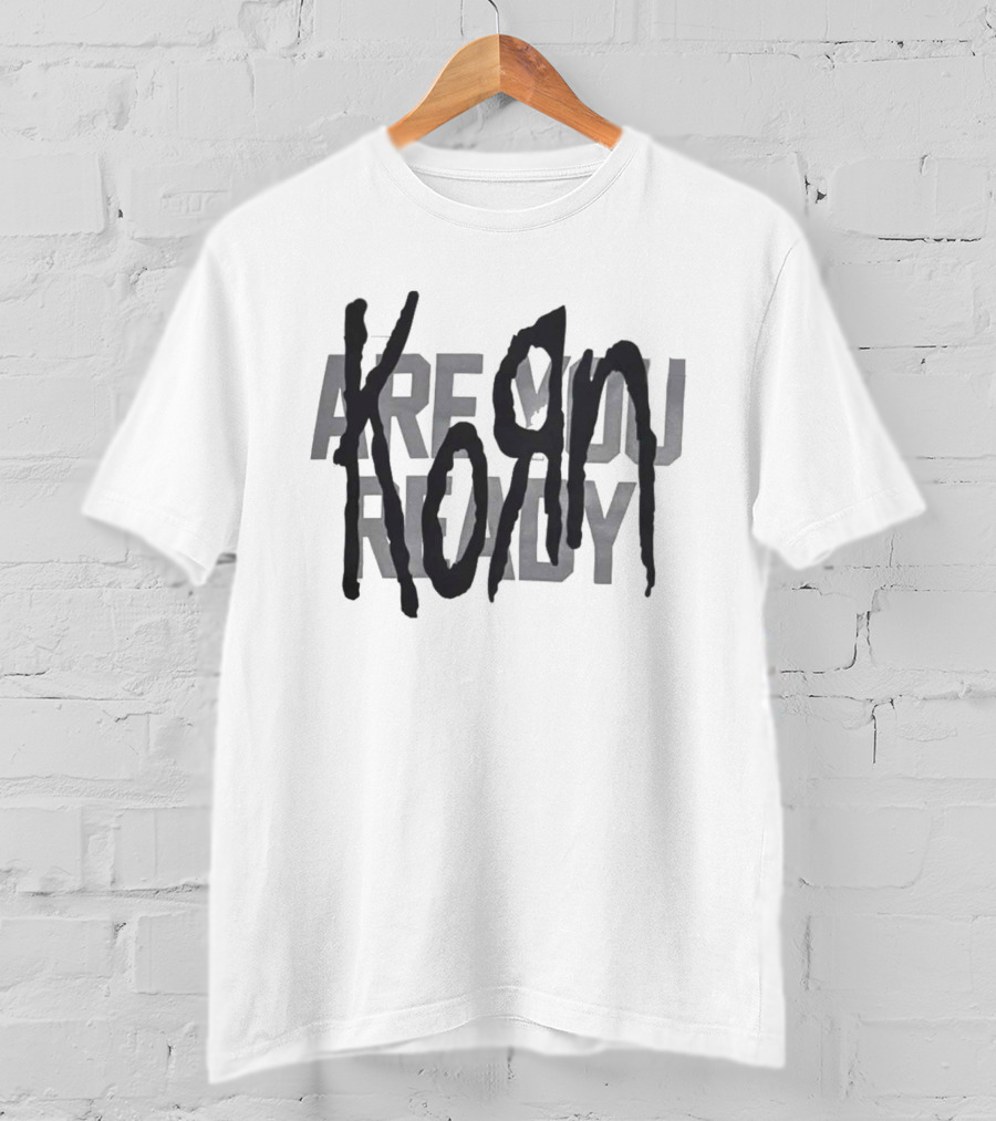 Korn Are You Ready 2026 Tour T-Shirt