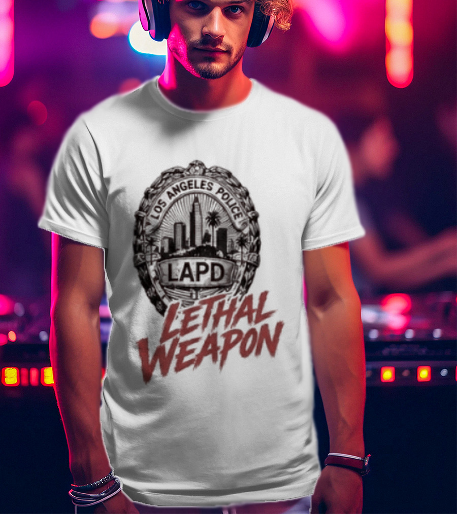 Lethal Weapon Ratfink Gremlins Action Movie Lovers T-Shirt