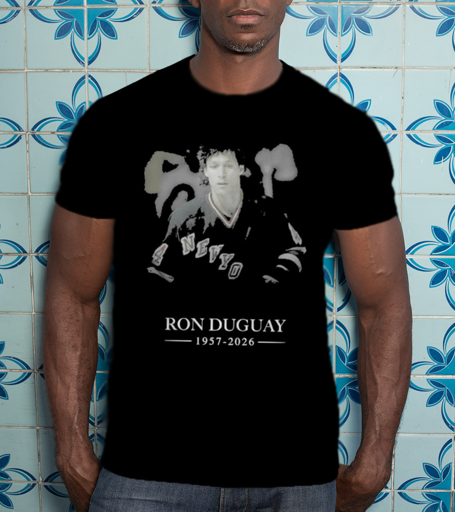 RIP Ron Duguay New York Rangers 1957 2026 T-Shirt