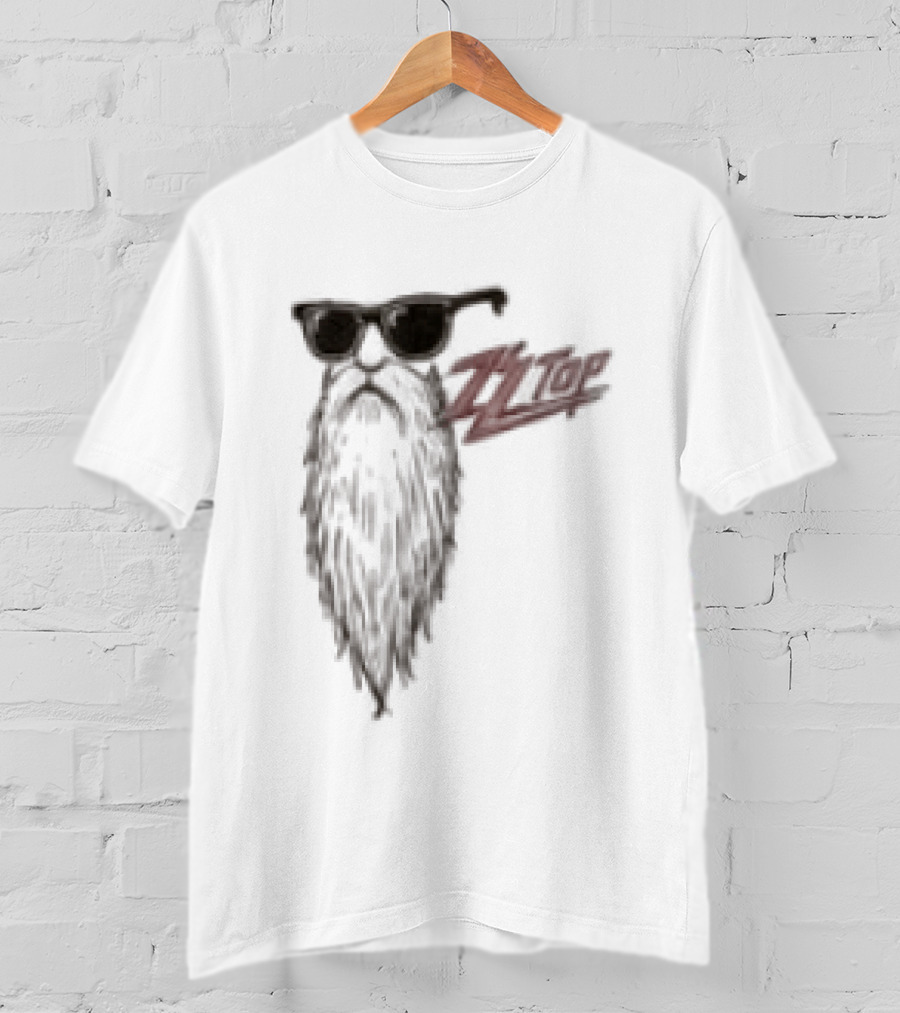 ZZ Top Snoopy Sharp Dressed Man Blues Rock Lovers Rugged Beard Band T-Shirt