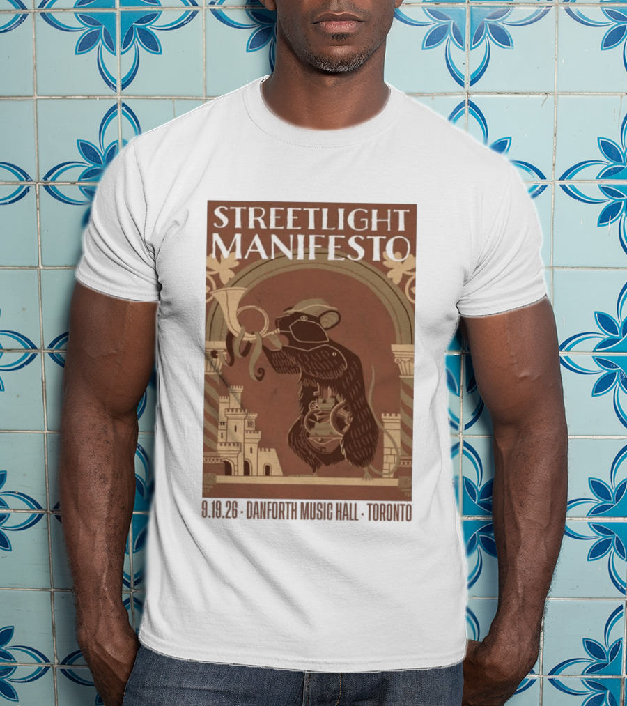 Streetlight Manifesto Toronto Ontario Concert 09.19.2026 T-Shirt