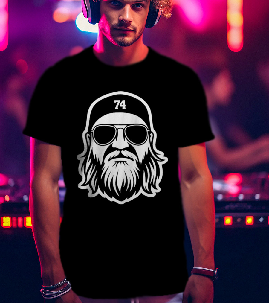Olu Fashanu 74 Bearded Sunglasses T-Shirt