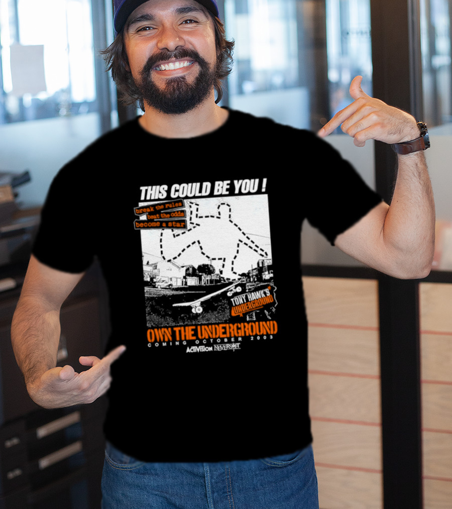This Could Be You Own The Underground Release October 2003 Activision O2 Series T-Shirt