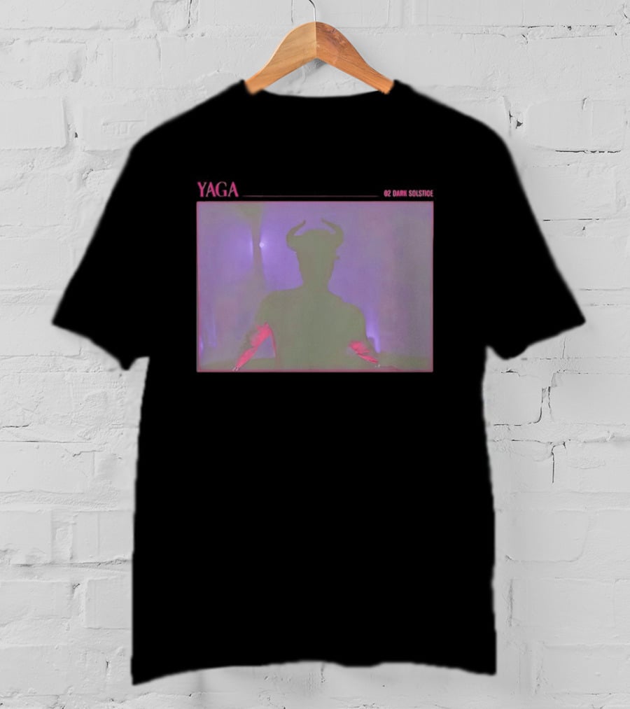 Yaga Dark Solstice Mystical Atmosphere Horned T-Shirt