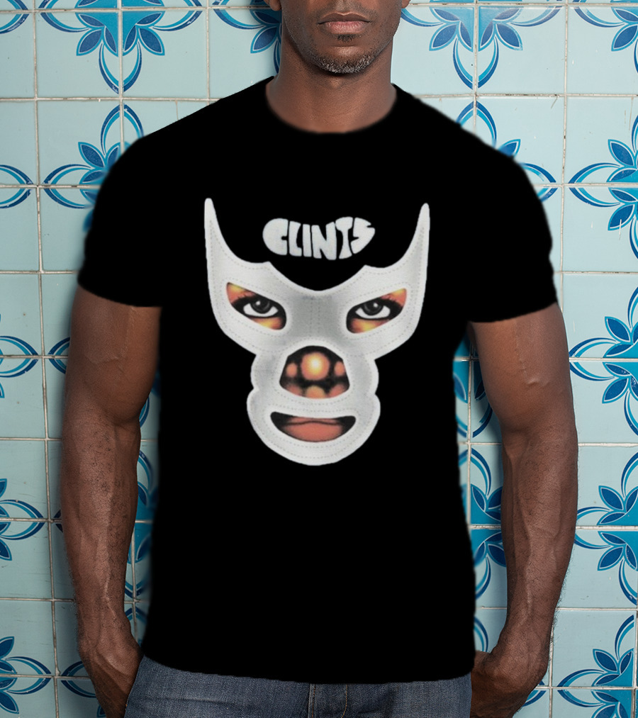 Clints Wrestler Mask Eyes T-Shirt