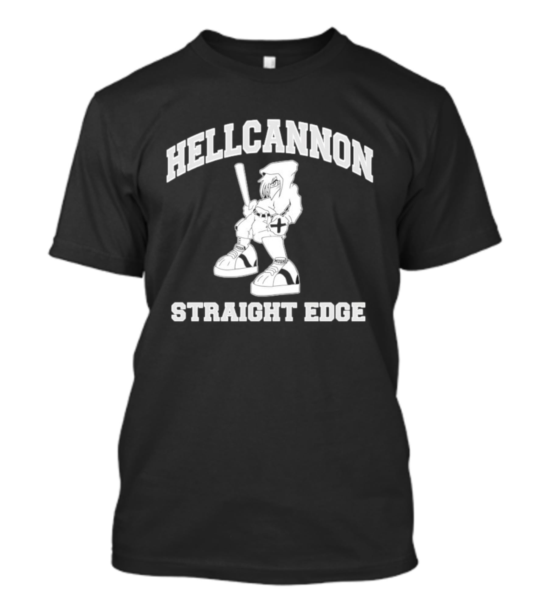 Hellcannon Straight Edge Mosh Punk T-Shirt